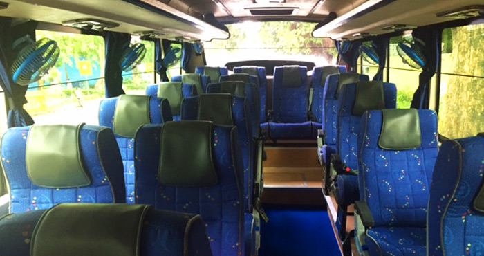Inner View of TATA LP 42 (Mini) 18 Seater Coach