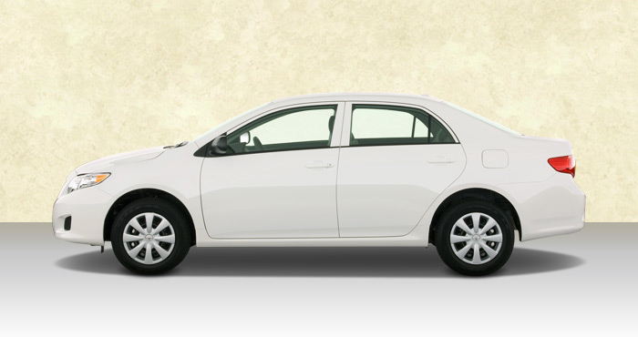 Hire Toyota Corolla 4+1 Seater from India Rental Cars